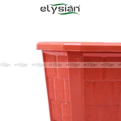 Elysian Hexagonal Plastic Planter with Drainage Hole