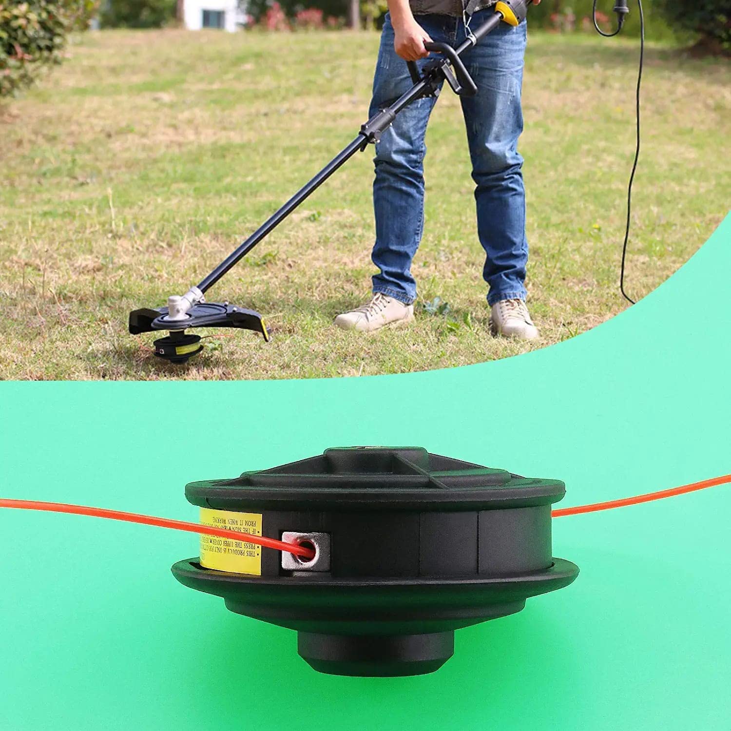 SNE String Trimmer Head Tap and Go Brush Cutter