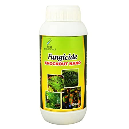 Zeal Biologicals Fungicide Knockout Nano for Downy Mildew, Powdery Mildew, Canker, Early Blight, Late Blight & Fusarium