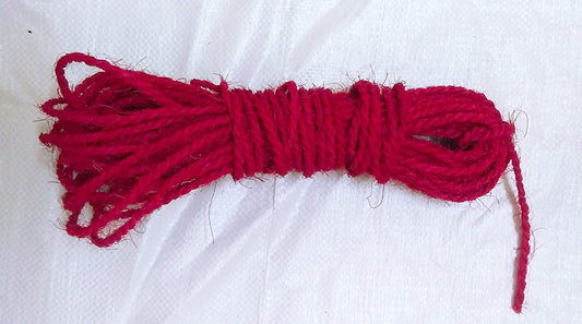 Mats Avenue Red Coir Rope (4mm, 20 Meter)