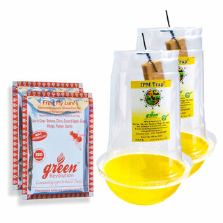Green Revolution IPM Fruit Fly Trap (Pack Of 2)
