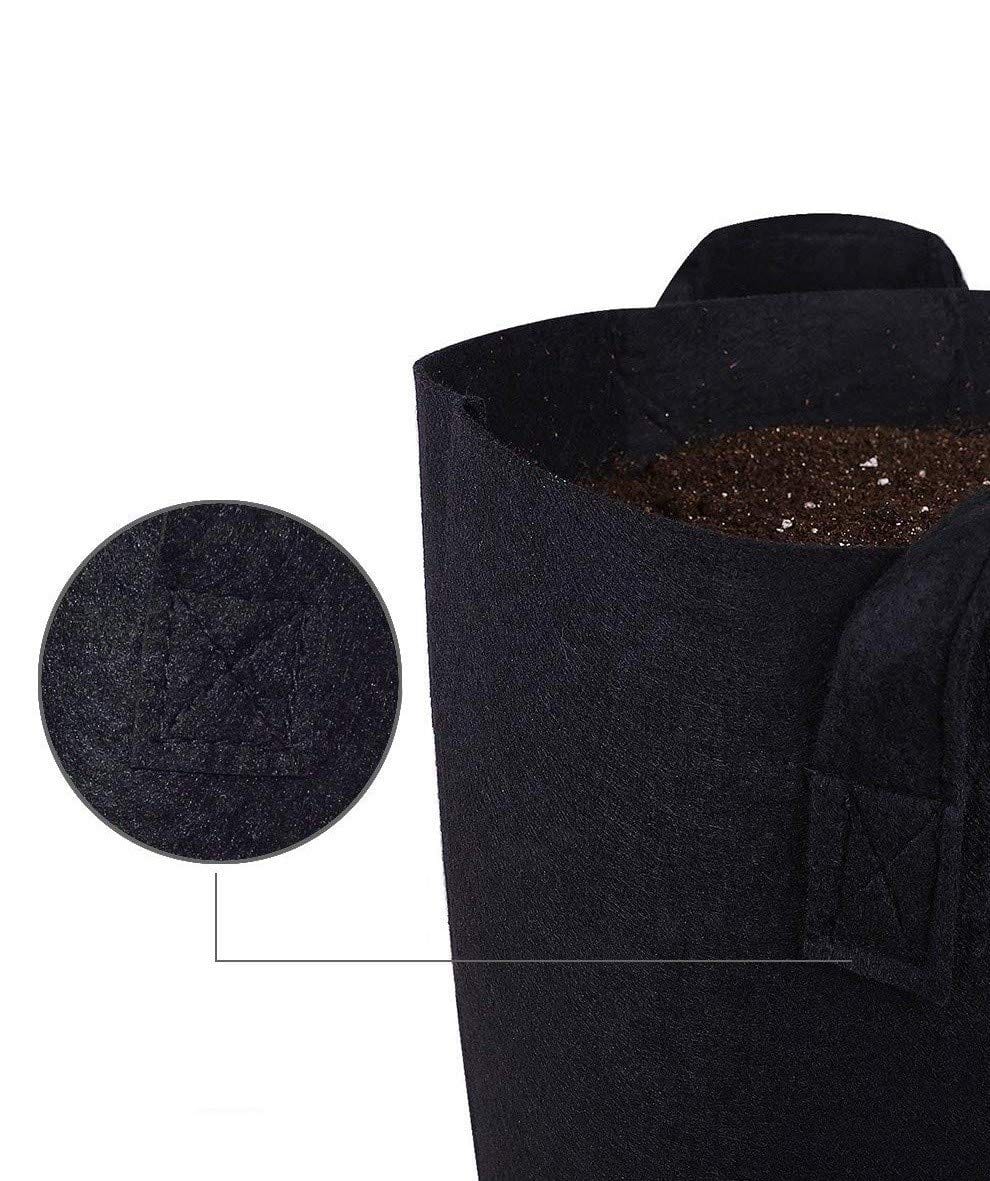 Oxypot Geo Fabric Black Grow Bag (16 x 12 Inches)