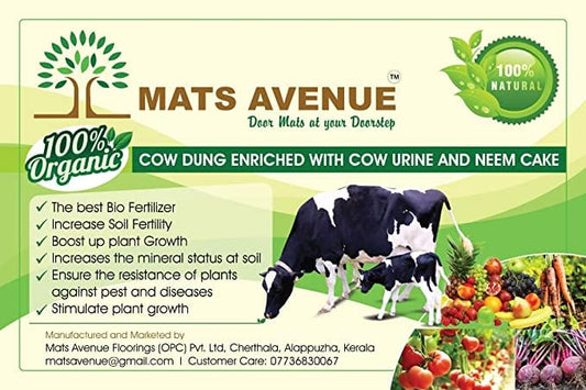 Mats Avenue Pure Organic Powdered Cow Dung Fertilizer
