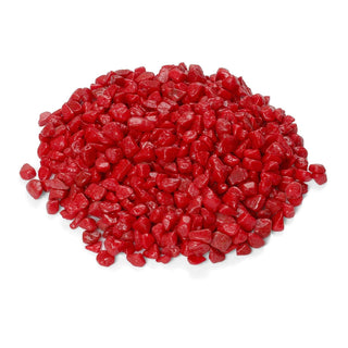 StoneStories Cherry Red Gravel Pebbles (1 Kg, 5-15 MM)