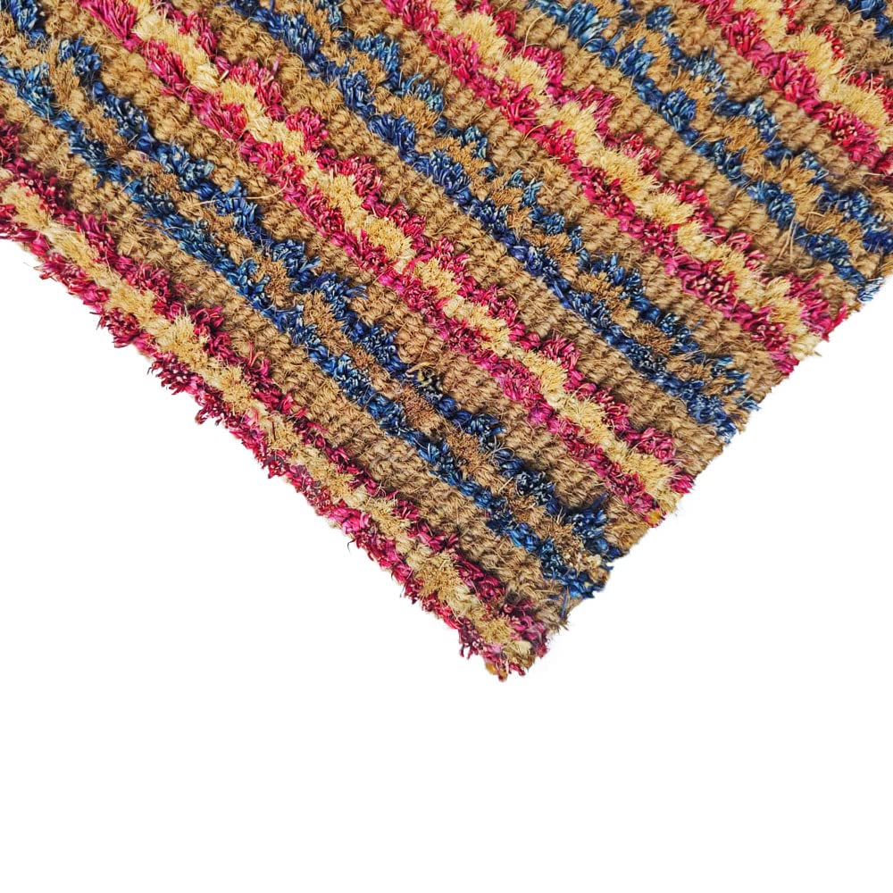 Mats Avenue Striped Coir Doormat/Carpet (45x75cm)