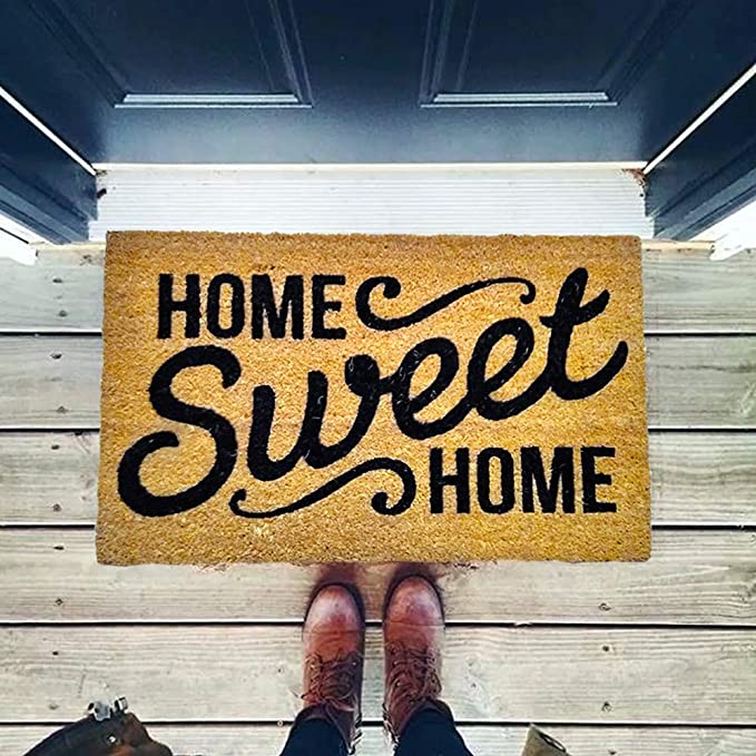 Mats Avenue Home Sweet Home Theme Coir Doormat (45x75cm) - Set of 1