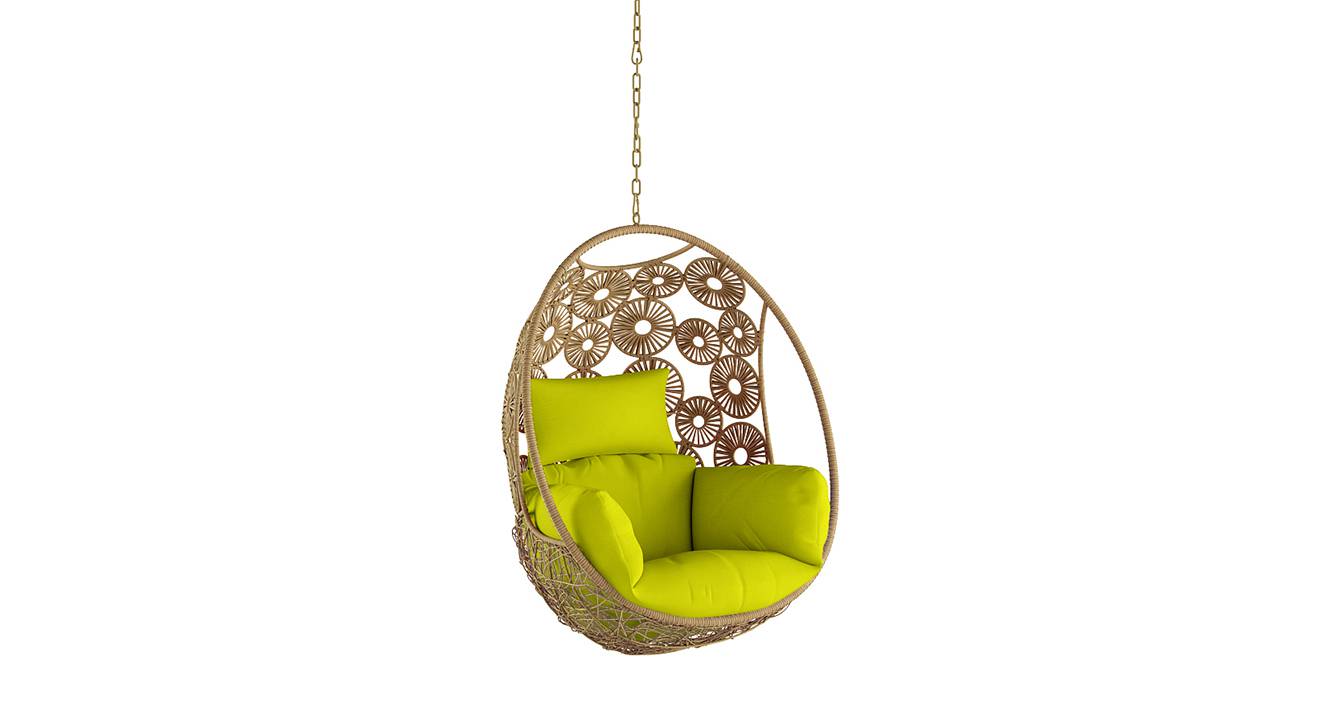 Dreamline Hanging Swing For Balcony & Garden, Single Seater (Without Stand)