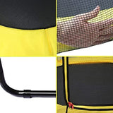 Fitness Guru Trampoline with Enclosure Net & Safety Pad (User Weight Capacity 150kg)