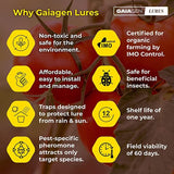 GAIAGEN Pheromone Lure for Tomato Leaf Miner (Tuta absoluta)- Pack of 10