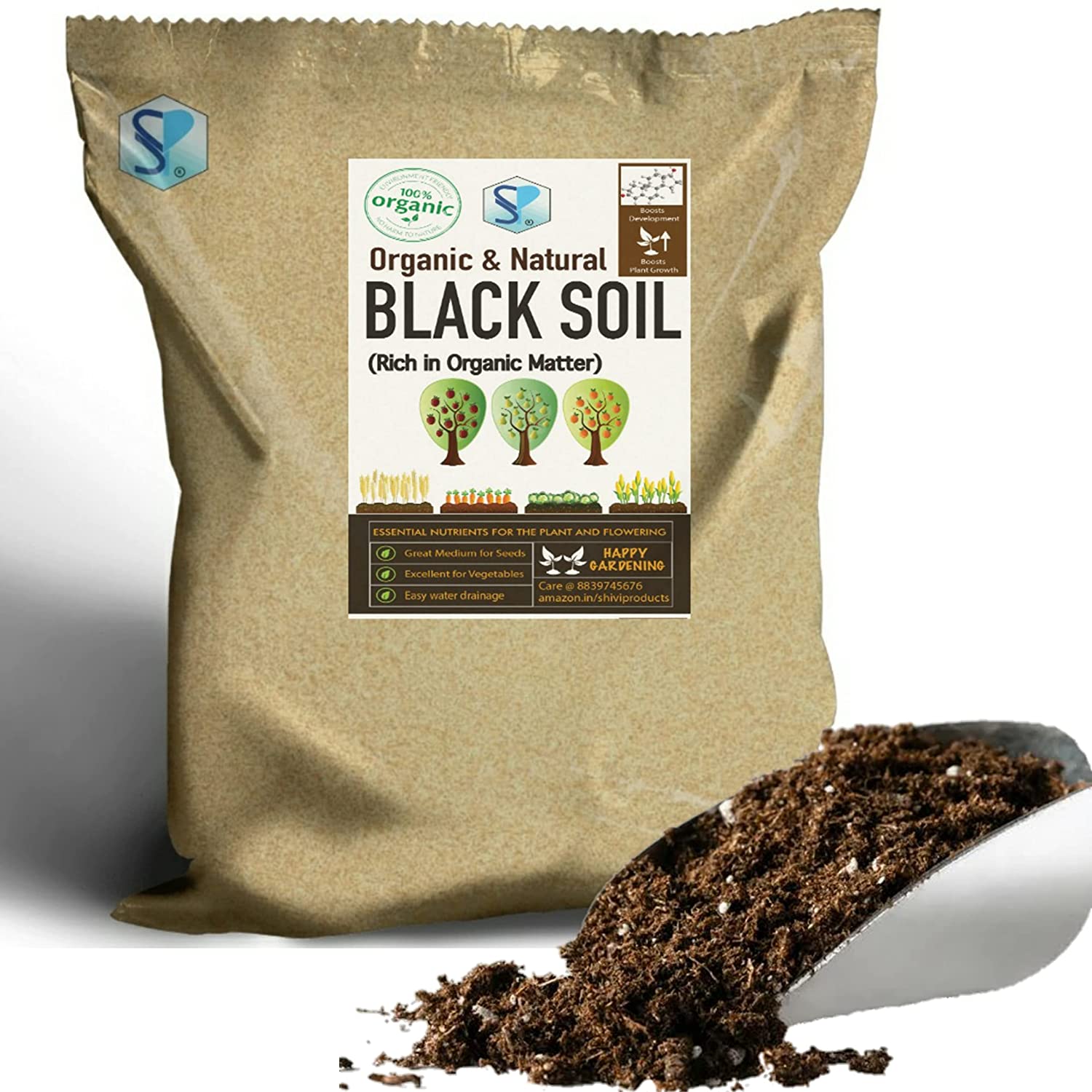 Shiviproducts Enriched Homemade Potting Soil Mix