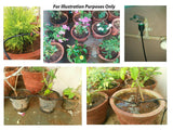Pinolex Drip Irrigation Gardener's Micro Drip Kit for 20 Pots (DIY Kit)