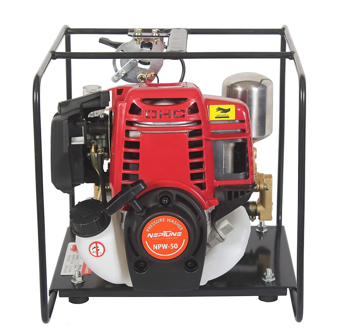 Neptune Simplify Farming Portable Power Sprayer 4 Stroke Engine Technology Brass Pressure Pump with Double Discharge Outlet NPW-50