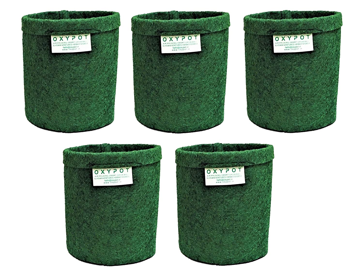 Oxypot Table Top Planter Pots- Pack of 5