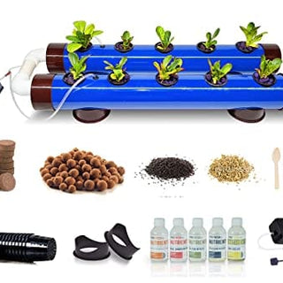 Pindfresh Hydroponic Pindpipe Duo For 10 Plants (Reusable)