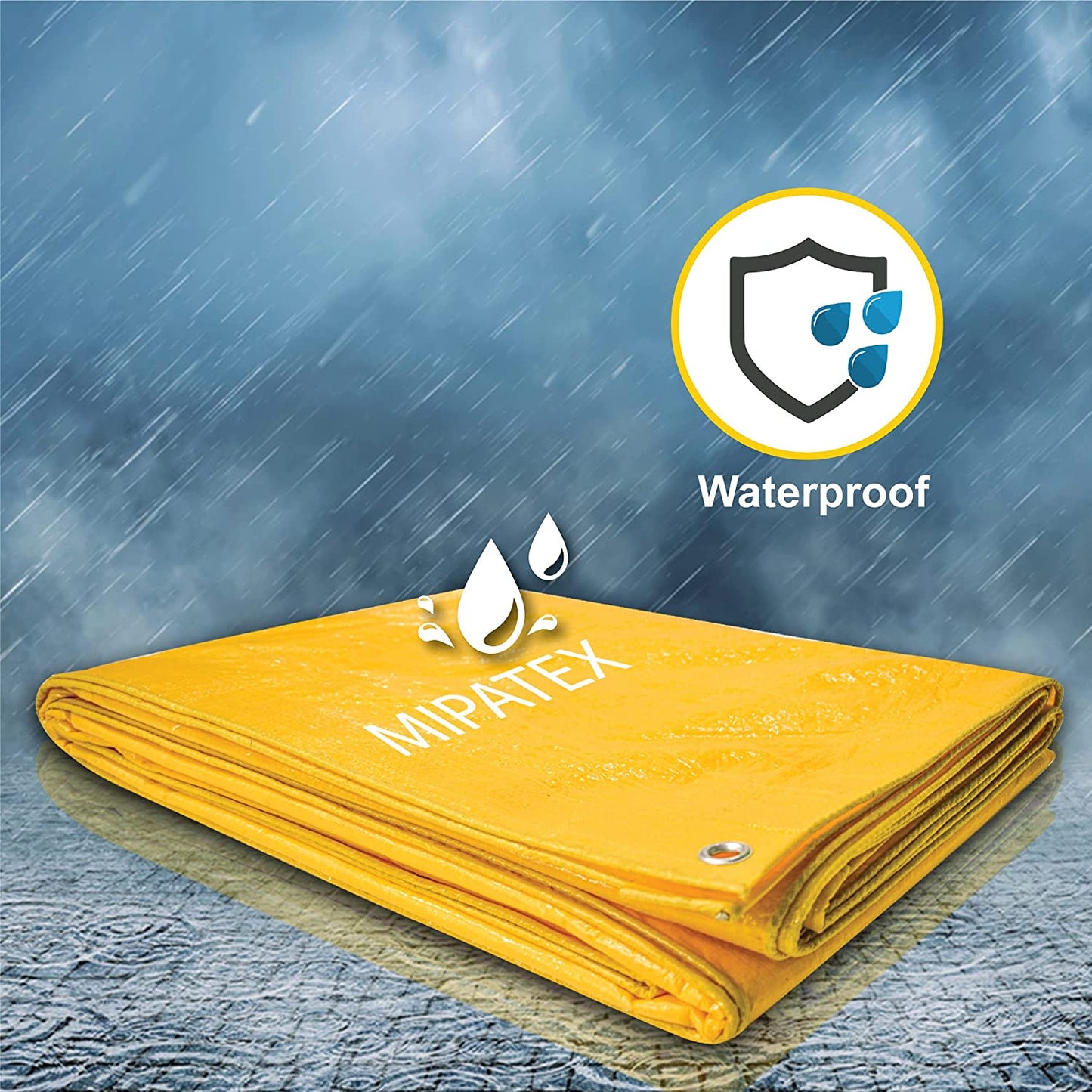 Mipatex Tarpaulin Waterproof Sheet (150 GSM)
