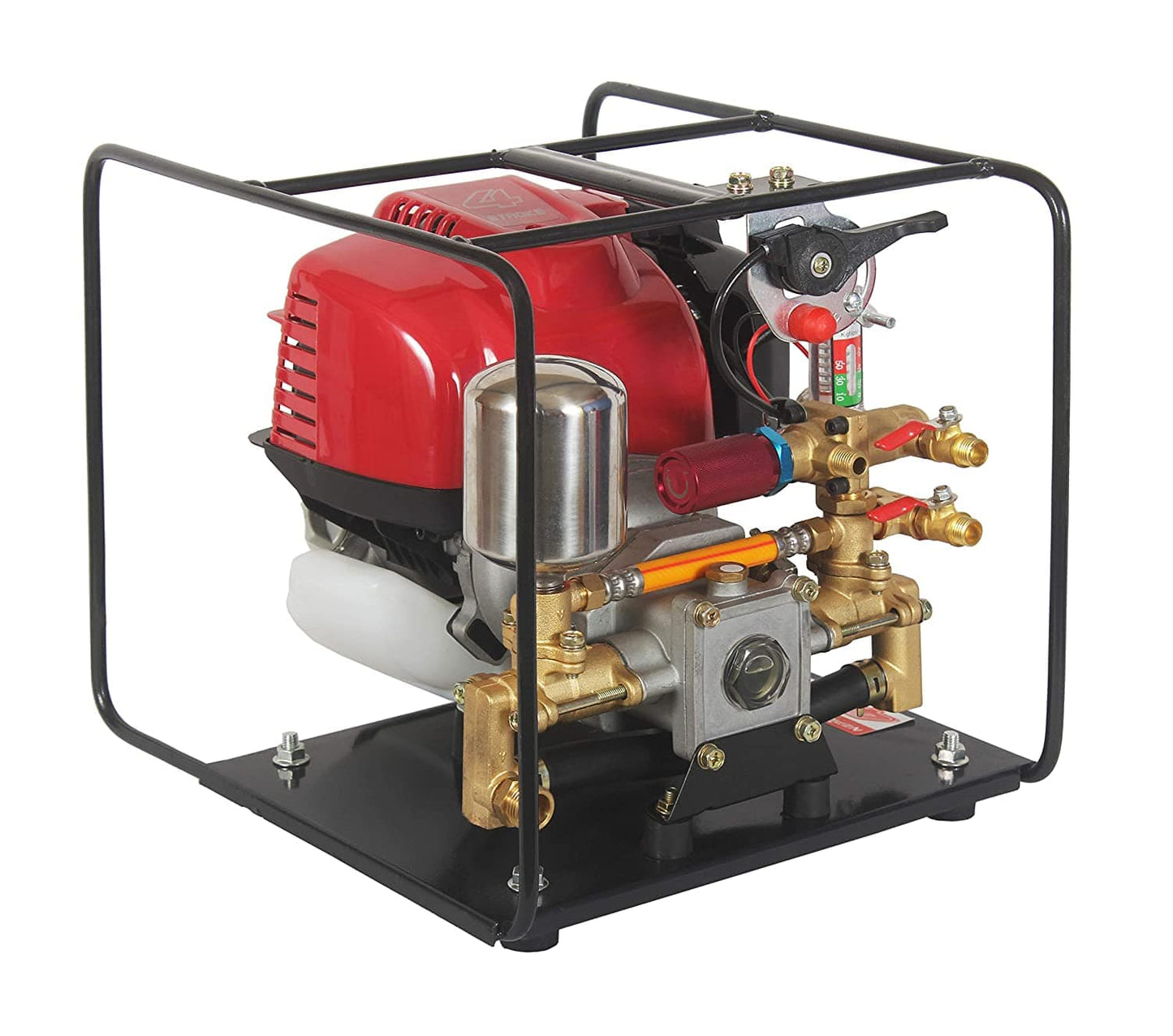 Neptune Simplify Farming Portable Power Sprayer 4 Stroke Engine Technology Brass Pressure Pump with Double Discharge Outlet NPW-50
