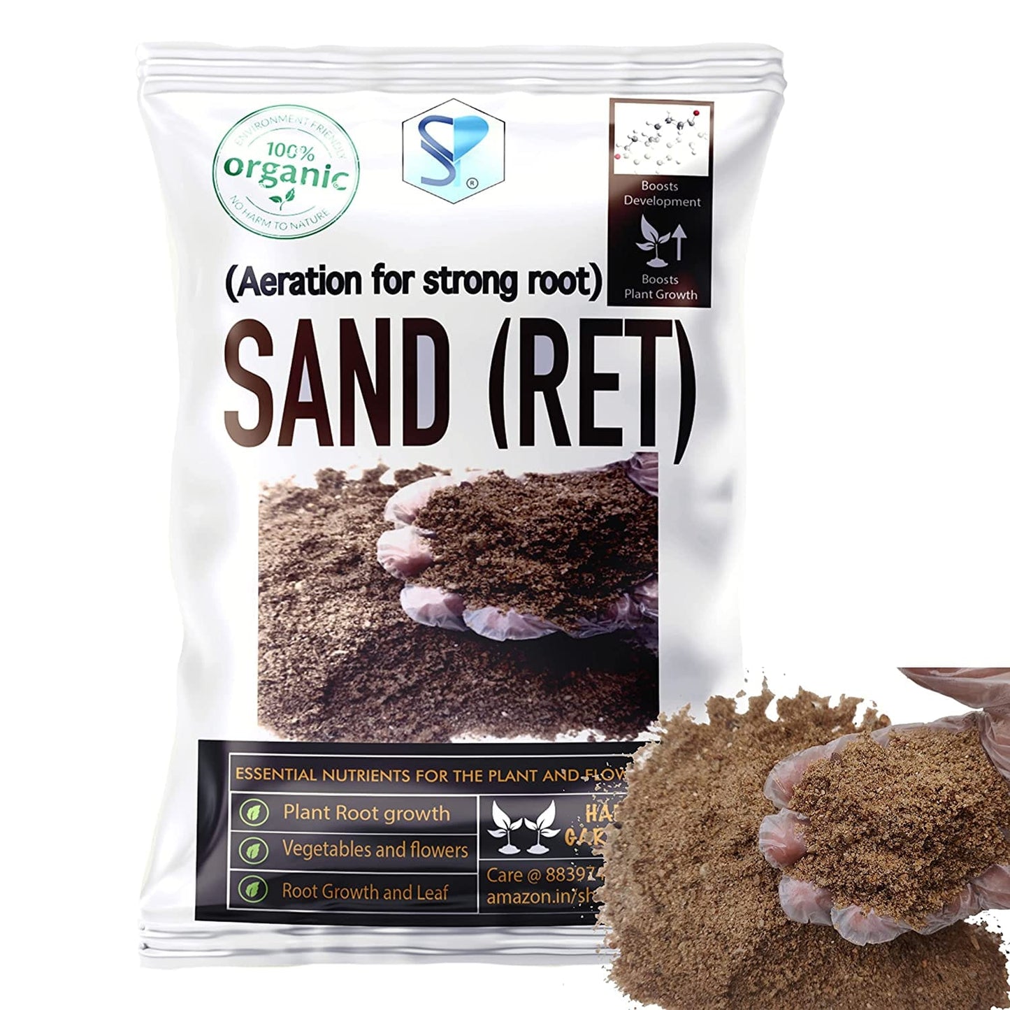 Shiviproducts Sand (Ret)/Potting Mix for Plant Roots