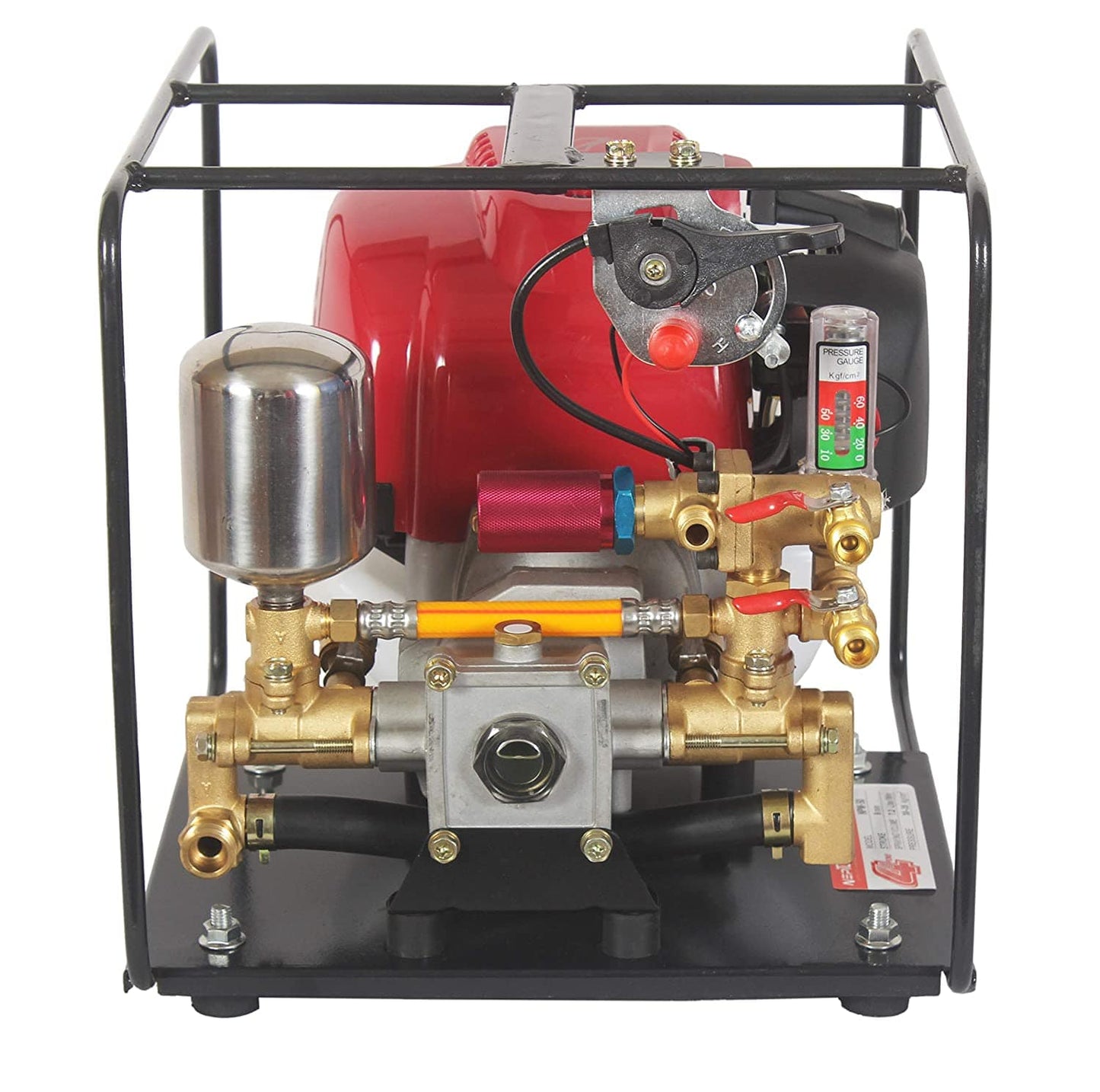 Neptune Simplify Farming Portable Power Sprayer 4 Stroke Engine Technology Brass Pressure Pump with Double Discharge Outlet NPW-50