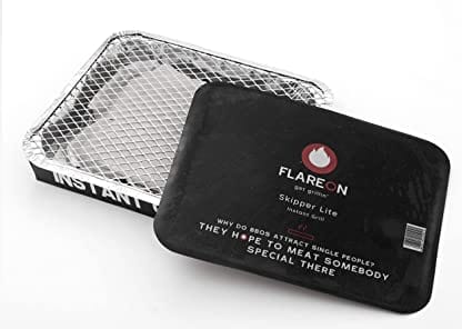 Flareon Lite Instant Portable Charcoal Birquettes Barbecue (BBQ) Grill (Disposal)