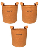 Oxypot Fabric Grow Bag (8" x 8")- Pack of 3