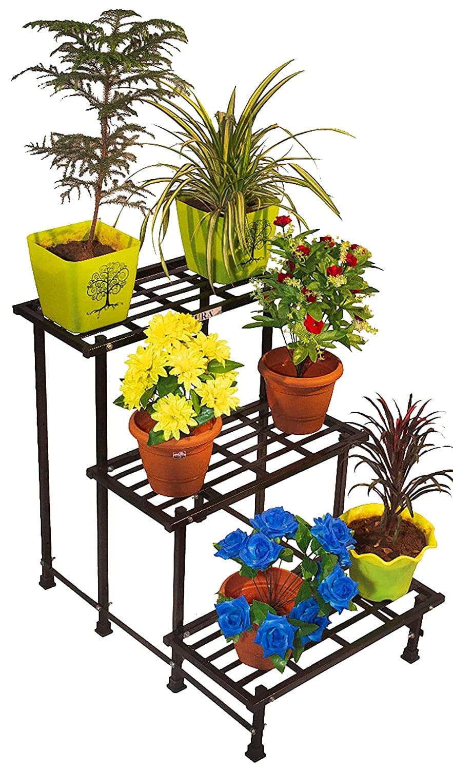 Akura Single Step Compact Metal Gardening Stand