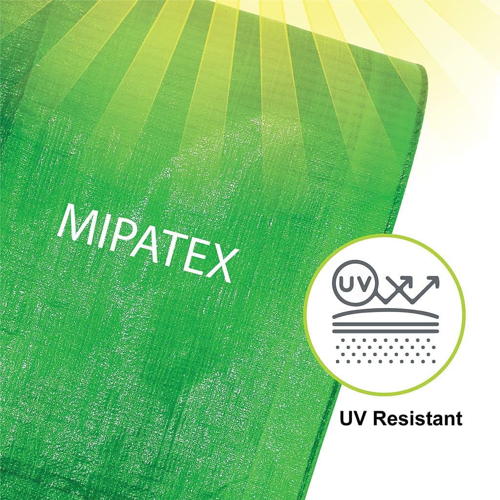 Mipatex Tarapaulin Waterproof Sheet (Green/ White)