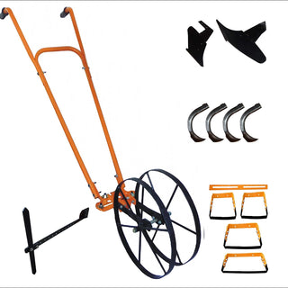 Mahan Manual Wheel Hoe with Oscillating Hoe (With All Attachments)