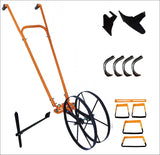 Mahan Manual Wheel Hoe with Oscillating Hoe (With All Attachments)
