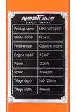 Neptune Simplify Farming Mini Power Weeding Tool (2 Stroke 52CC Engine)