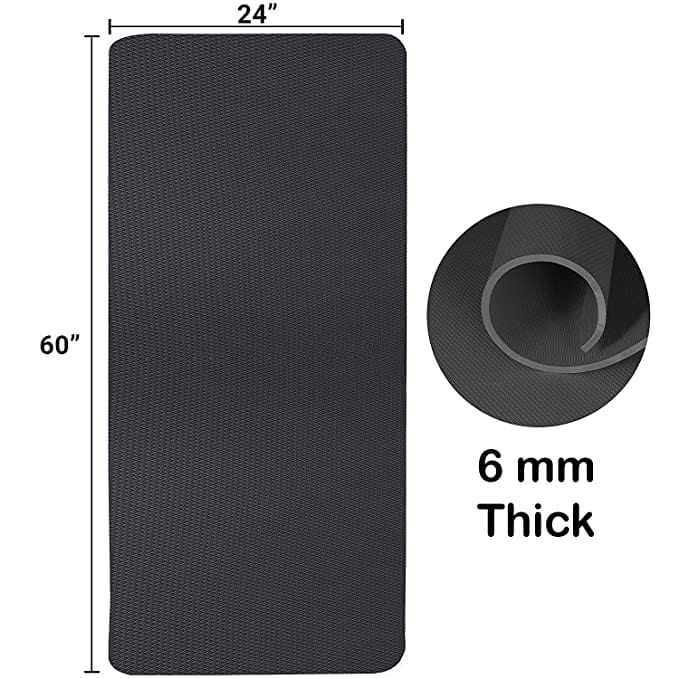 Fitness Guru Non Slip Textured Surface Eco Friendly Yoga Mat