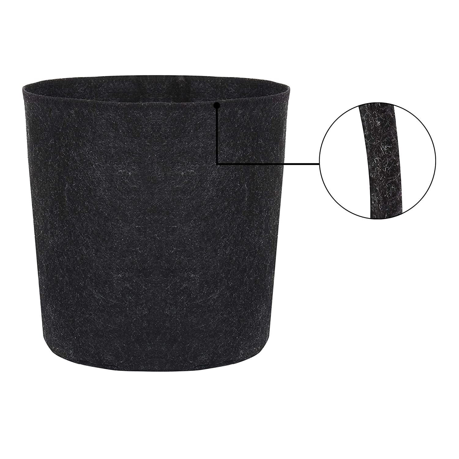 Oxypot Fabric Grow Bag (7X7 Inches) with 3 Gardening Tools