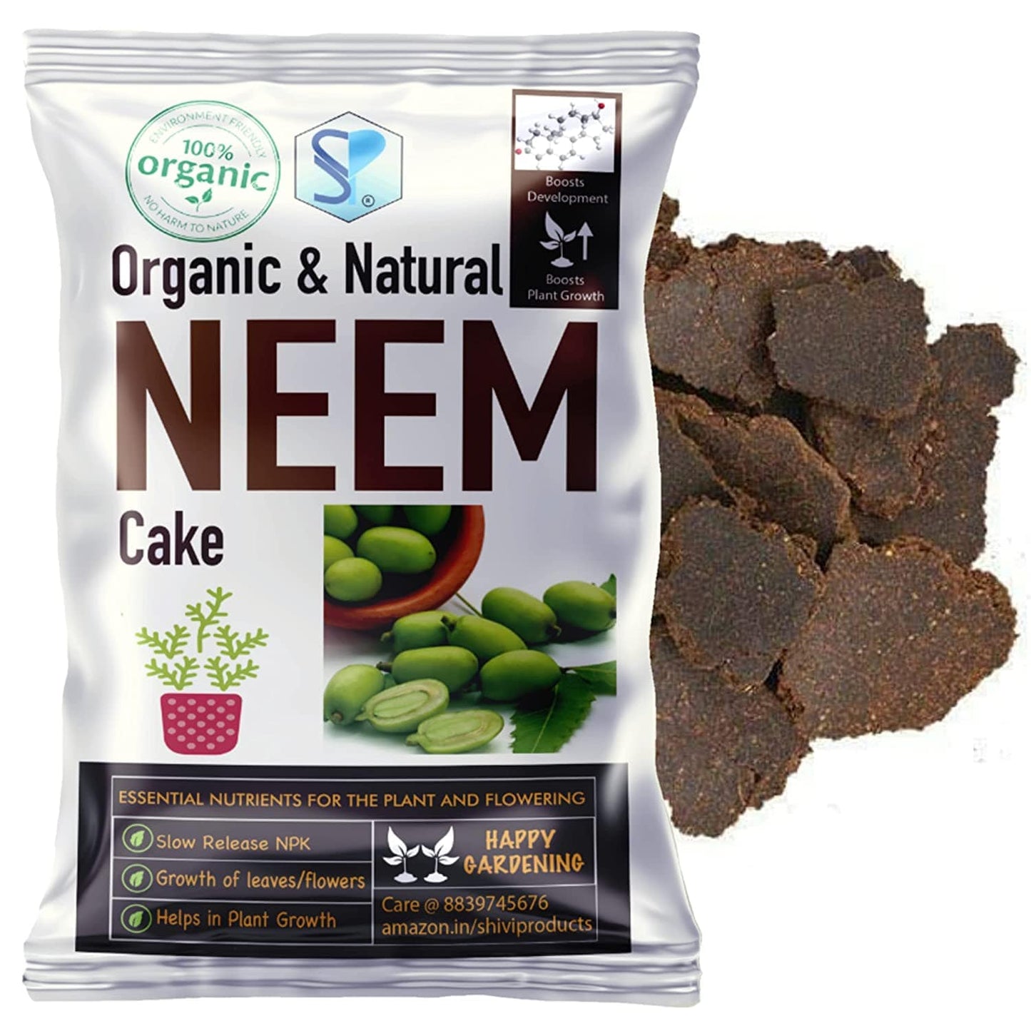 Shiviproducts Neem Khali Cake (Organic)