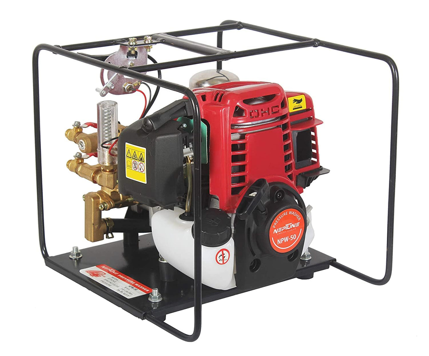 Neptune Simplify Farming Portable Power Sprayer 4 Stroke Engine Technology Brass Pressure Pump with Double Discharge Outlet NPW-50