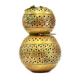 Naturals Export Rajasthani Painted Iron Tea Light Lantern
