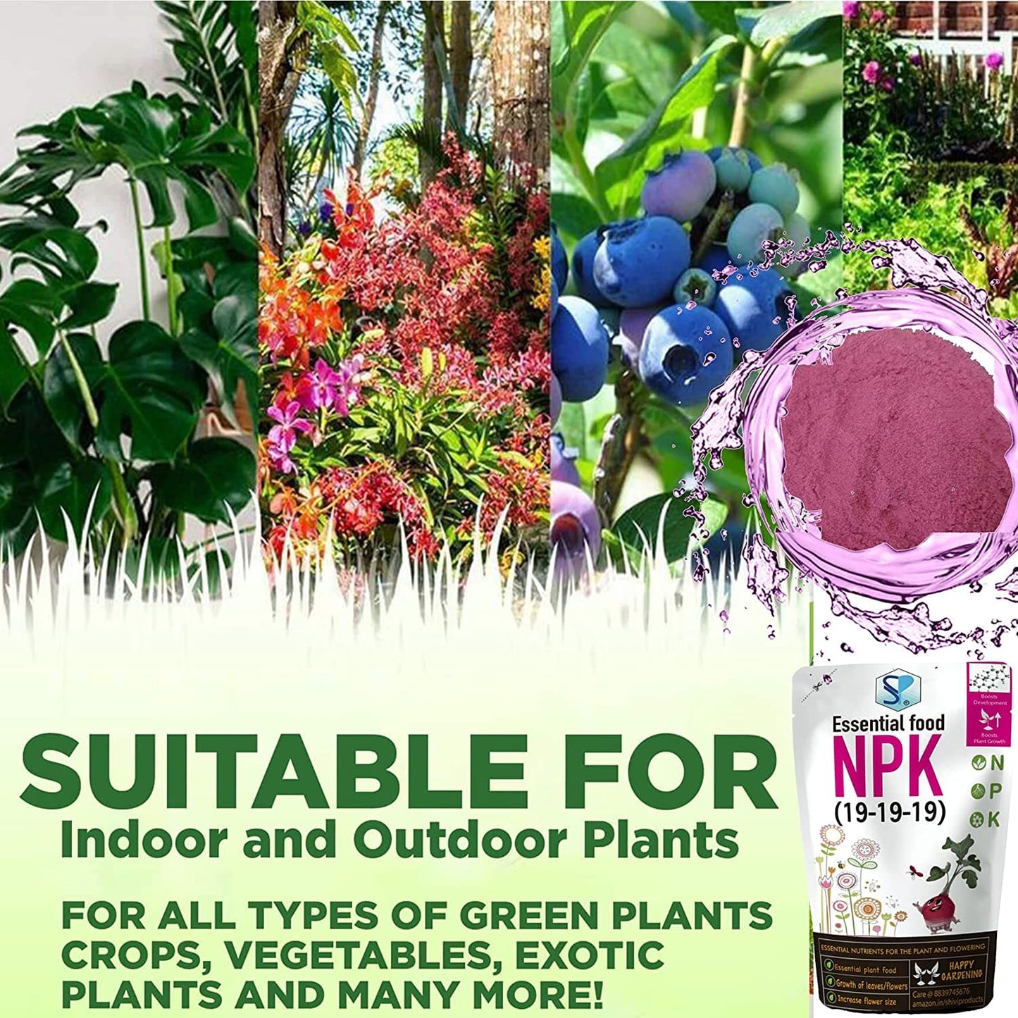 Shiviproducts NPK 19 19 19 Fertilizers For Plants