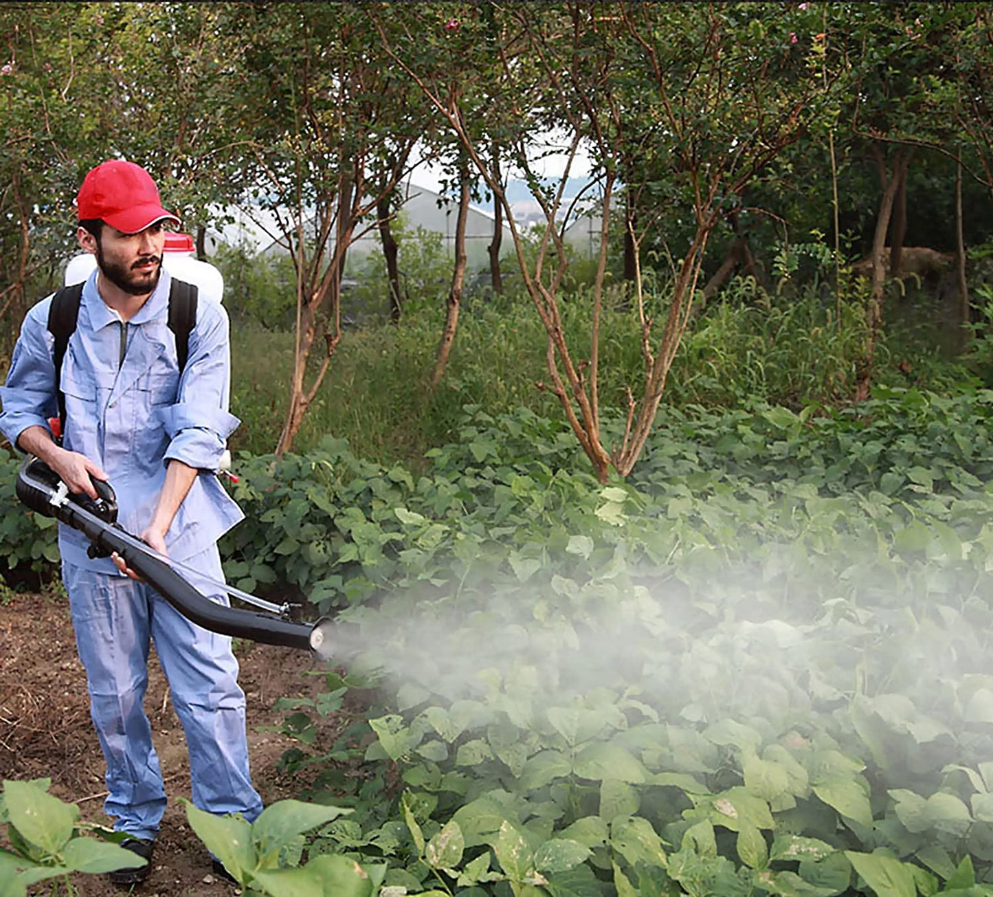 Neptune Simplify Farming Backpack Cold Fogger Mist Blower Sprayer (20L, 2-Stroke 43 CC Engine)