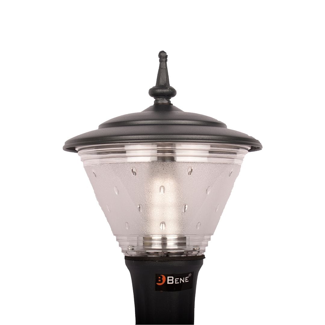 BENE Bonic Garden Light Fitted with 15w White LED (Grey, 21 Cm)