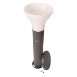 BENE Koel Bollard Aluminium Light 62 cms (Milky ,Grey)