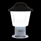 BENE Reed Garden Light 20 Cms Fitted with 15w White LED (Grey)