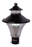 BENE Skew Gate Light/Garden Light/Outdoor Lamp (Black, 23 Cms)