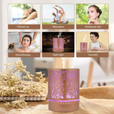 Naturalis Rose Gold Mist Ultrasonic Aroma Diffuser & Humidifier With Diffuser Oil (30 ml)