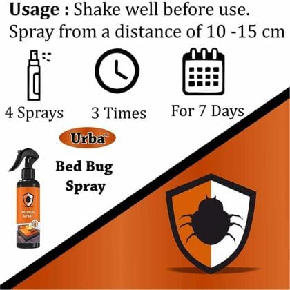 Bed Bug Spray (Non-Toxic) 200Ml