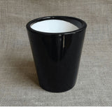 YELLOWTABLE Apollo Ceramic Flower Pot / Planter for Indoor and Outdoors, Small, Dia: 4.5 Inch