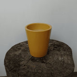 YELLOWTABLE Apollo Ceramic Flower Pot / Planter for Indoor and Outdoors, Small, Dia: 4.5 Inch