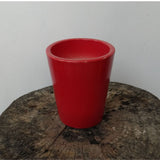YELLOWTABLE Apollo Ceramic Flower Pot / Planter for Indoor and Outdoors, Small, Dia: 4.5 Inch