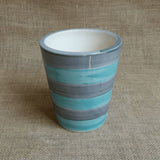 YELLOWTABLE Apollo Ceramic Flower Pot / Planter for Indoor and Outdoors, Small, Dia: 4.5 Inch