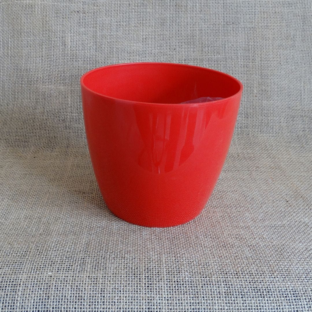 HARSHDEEP Plastic Valencia Plastic Pot, Dia- 5 Inch
