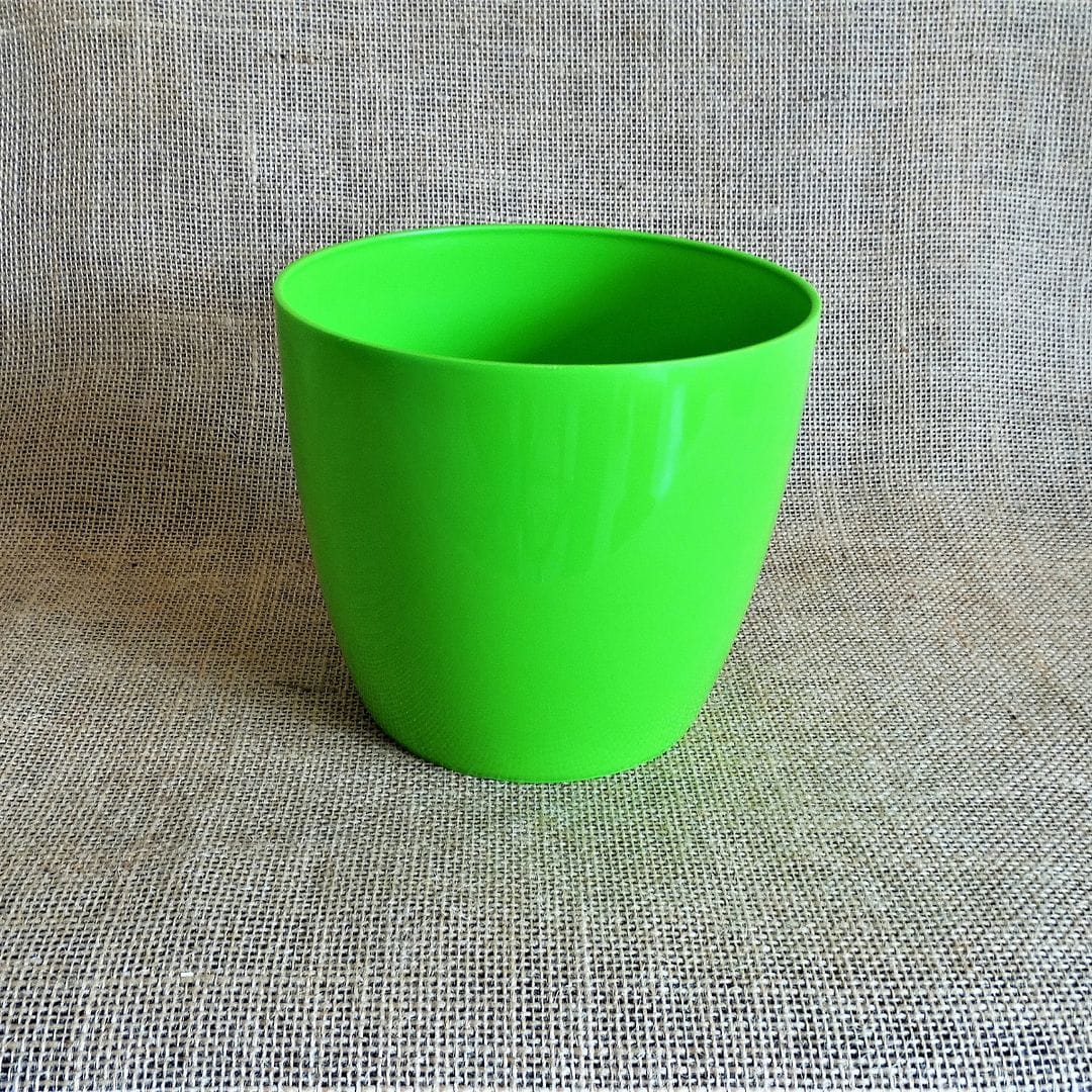 HARSHDEEP Plastic Valencia Plastic Pot, Dia- 5 Inch