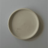 YELLOWTABLE Apollo Ceramic Tray for Pots and Planters, Large, Dia: 4.3 Inch