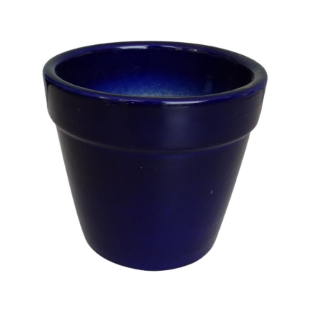 Band Ceramic Pot / Planter , Dia: 4 Inch